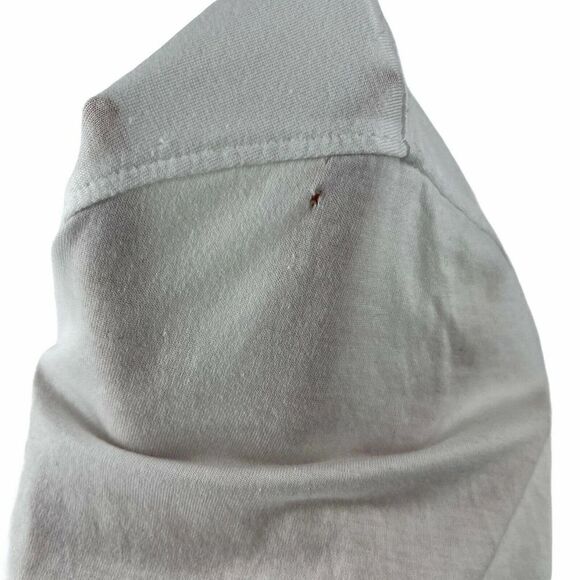 G Fore Golf Polo Mens XL Solid White Short Sleeve 100% Cotton G/Fore Lightweight - Picture 4 of 7